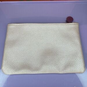 4/$10 Ipsy Makeup Silver Metallic Bag February 2020